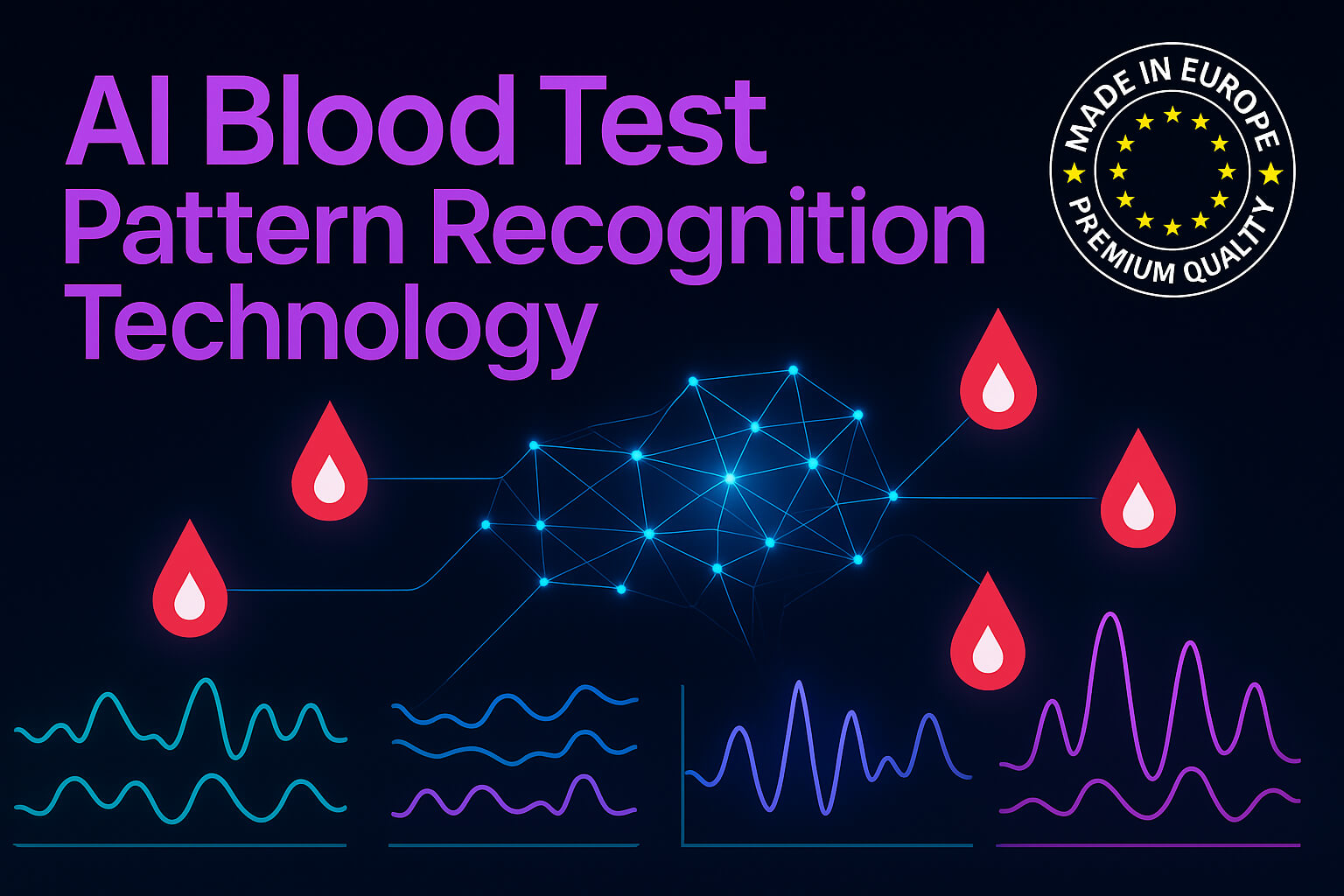 L'algoritme d'IA analisant de modèls a travèrs de multiples biomarcaires de sang per detectar de senhals de santat precoces