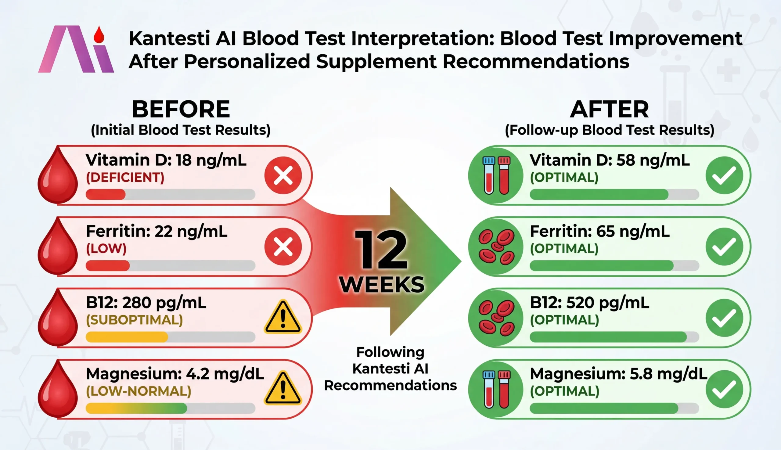 is glutathione testing routine like cholesterol or vitamin d AI Supplement Recommendations Based on Blood Test