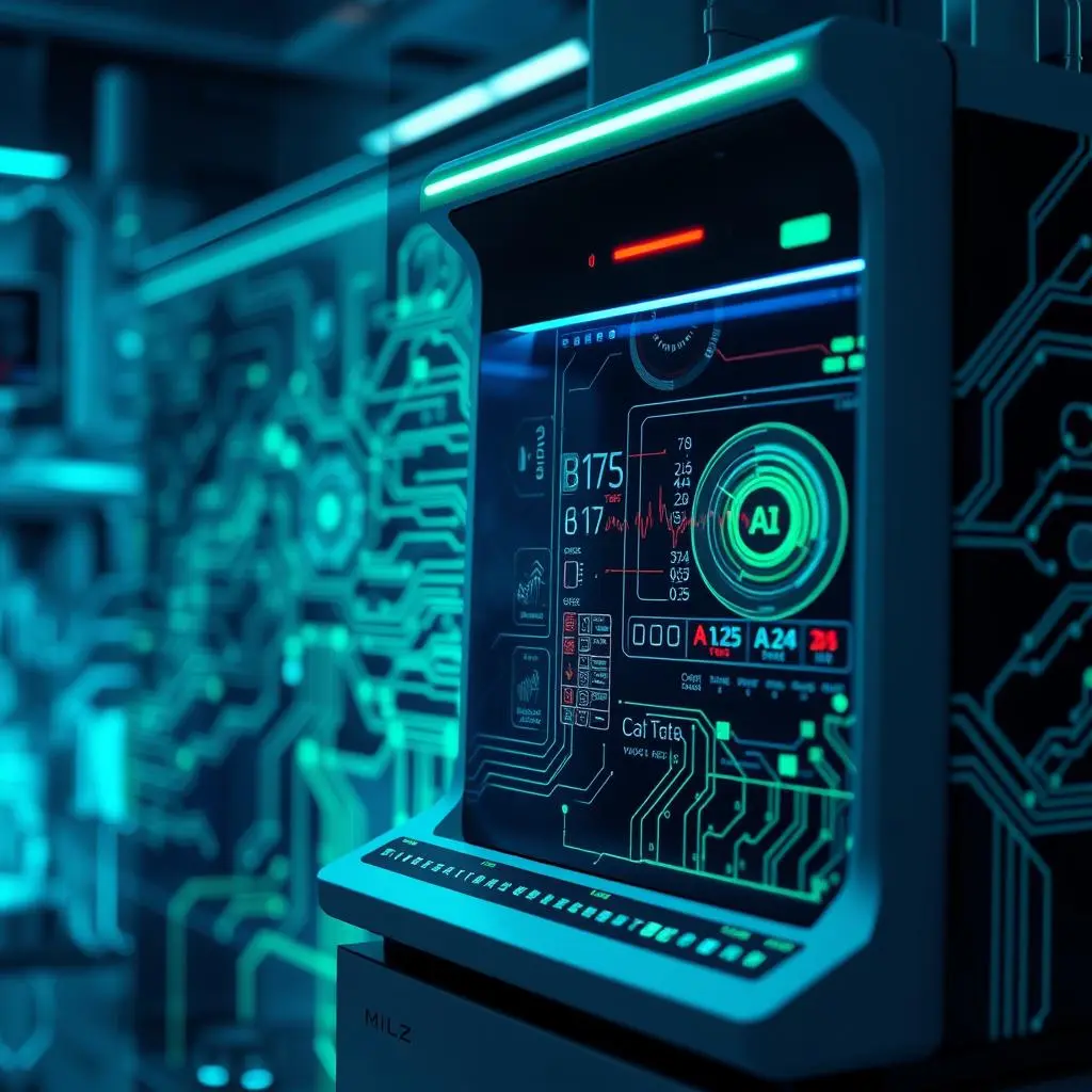 Infographic showing key features and benefits of AI blood test analyzer for healthcare businesses